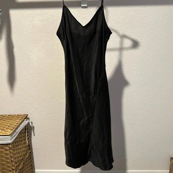 express black satin dress Express | Dresses | Express Long Black Satin Dress